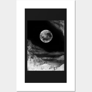 Between two moons Posters and Art